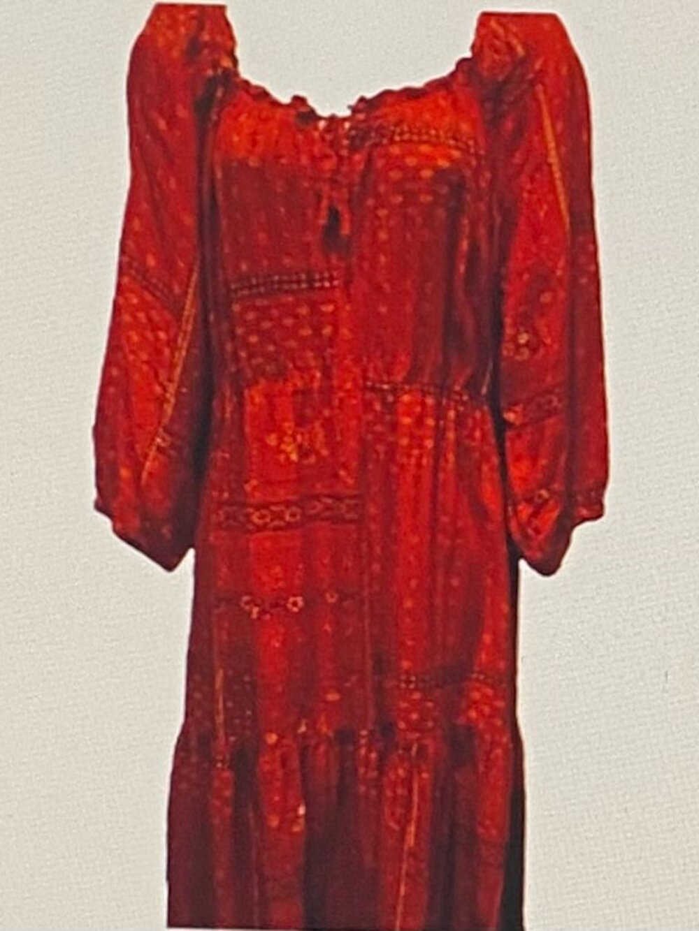 BEACH LUNCH LOUNGE BOHO MIDI DRESS - Picture 2 of 8